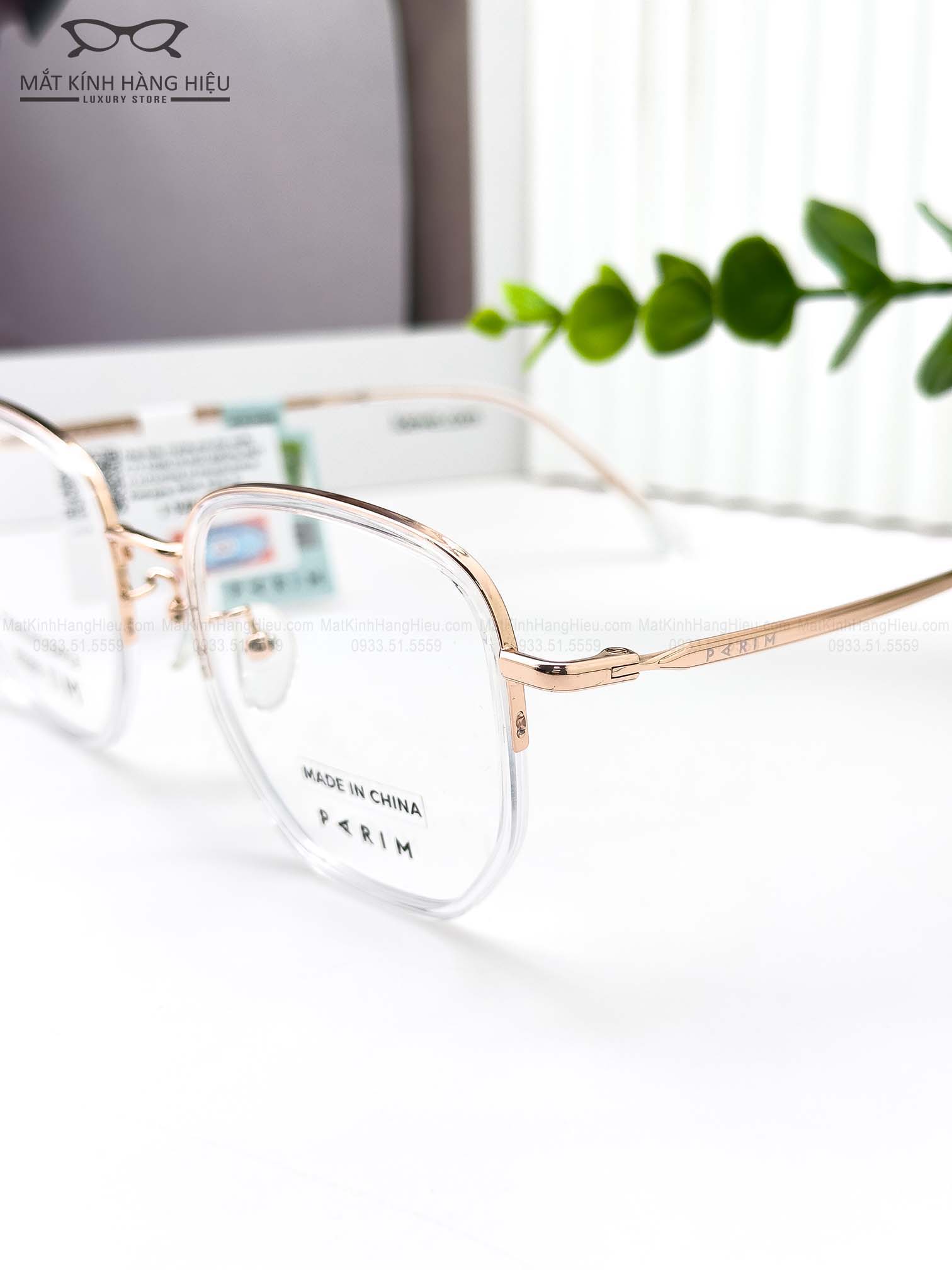 Gọng kính cận chính hãng PARIM 85065 K3W - Ảnh 3 Gọng kính cận chính hãng PARIM 85065 K3W - Ảnh 3